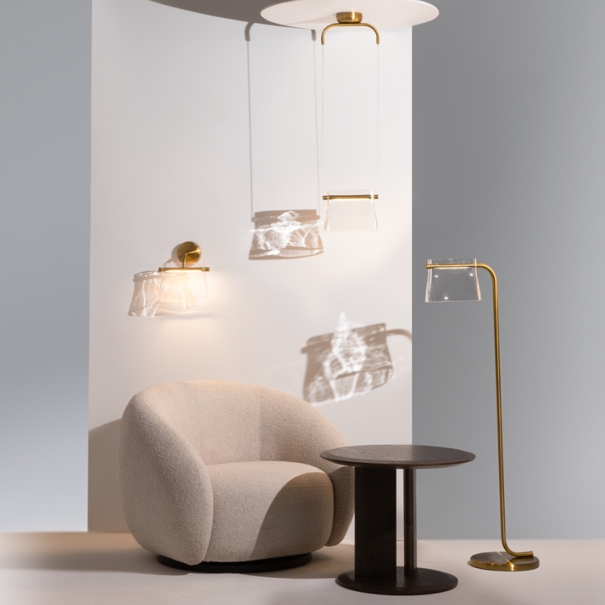 Maytoni MOD170PL-L8BS3K - LED Chandelier on a string CABARET LED/8W/230V gold