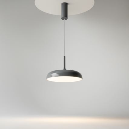 Maytoni MOD189PL-L12GR3K1 - GERHARD LED cable-suspended pendant light LED/19W/230V Ø 30 cm grey