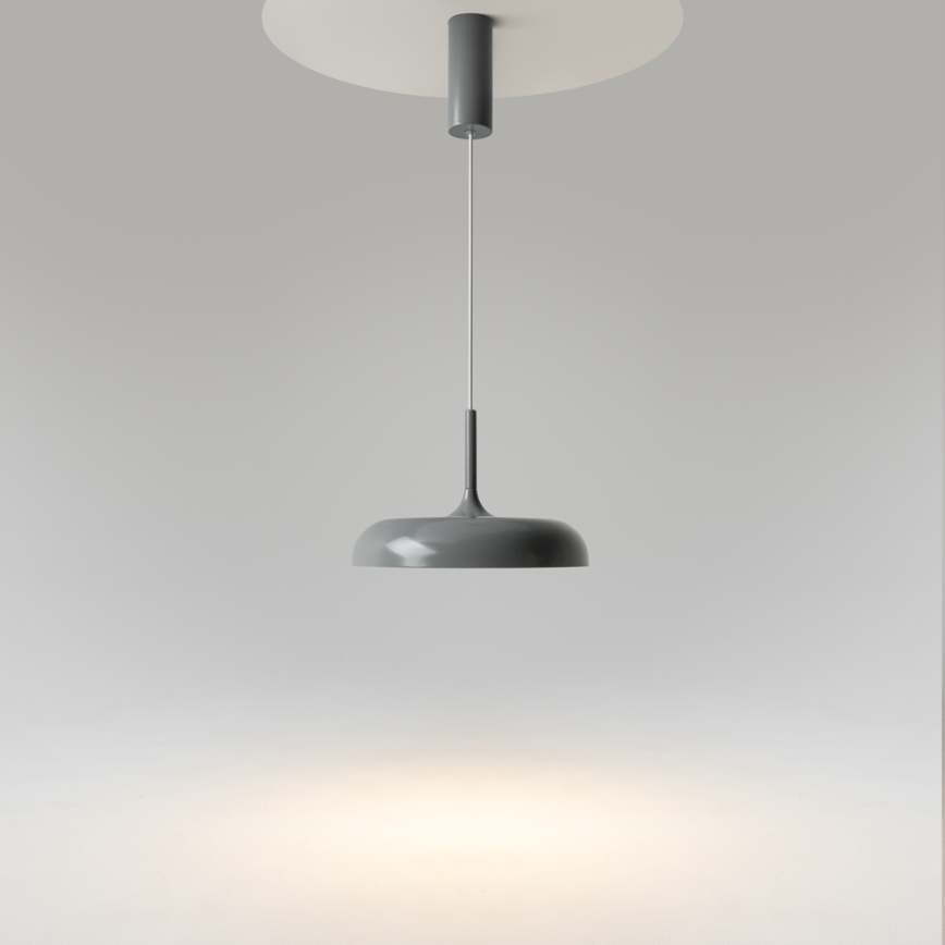 Maytoni MOD189PL-L12GR3K1 - GERHARD LED cable-suspended pendant light LED/19W/230V Ø 30 cm grey