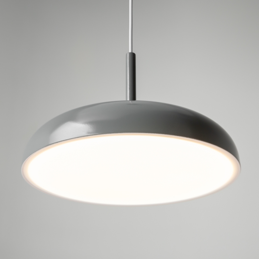 Maytoni MOD189PL-L12GR3K1 - GERHARD LED cable-suspended pendant light LED/19W/230V Ø 30 cm grey
