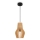 Maytoni MOD191PL-01W - Chandelier on a string ROOTS 1xE27/40W/230V d. 20 cm beige