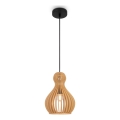 Maytoni MOD192PL-01W - Chandelier on a string ROOTS 1xE27/40W/230V d. 20 cm beige