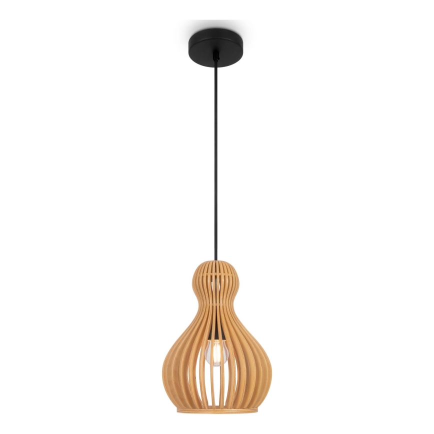 Maytoni MOD192PL-01W - Chandelier on a string ROOTS 1xE27/40W/230V d. 20 cm beige