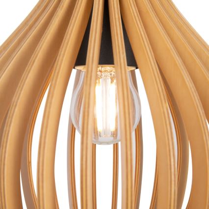 Maytoni MOD192PL-01W - Chandelier on a string ROOTS 1xE27/40W/230V d. 20 cm beige