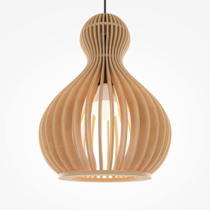 Maytoni MOD192PL-01W1 - Chandelier on a string ROOTS 1xE27/40W/230V d. 30 cm beige