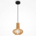 Maytoni MOD193PL-01W - Chandelier on a string ROOTS 1xE27/40W/230V d. 22,5 cm beige