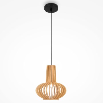 Maytoni MOD193PL-01W - Chandelier on a string ROOTS 1xE27/40W/230V d. 22,5 cm beige