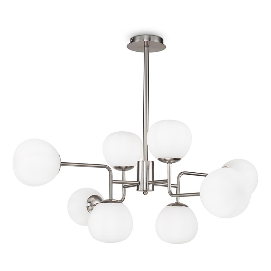 Maytoni MOD221-PL-08-N - Chandelier on a pole ERICH 8xE14/40W/230V matte chrome