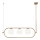 Maytoni MOD221PL-03BS - Chandelier on a pole ERICH 3xE14/40W/230V copper