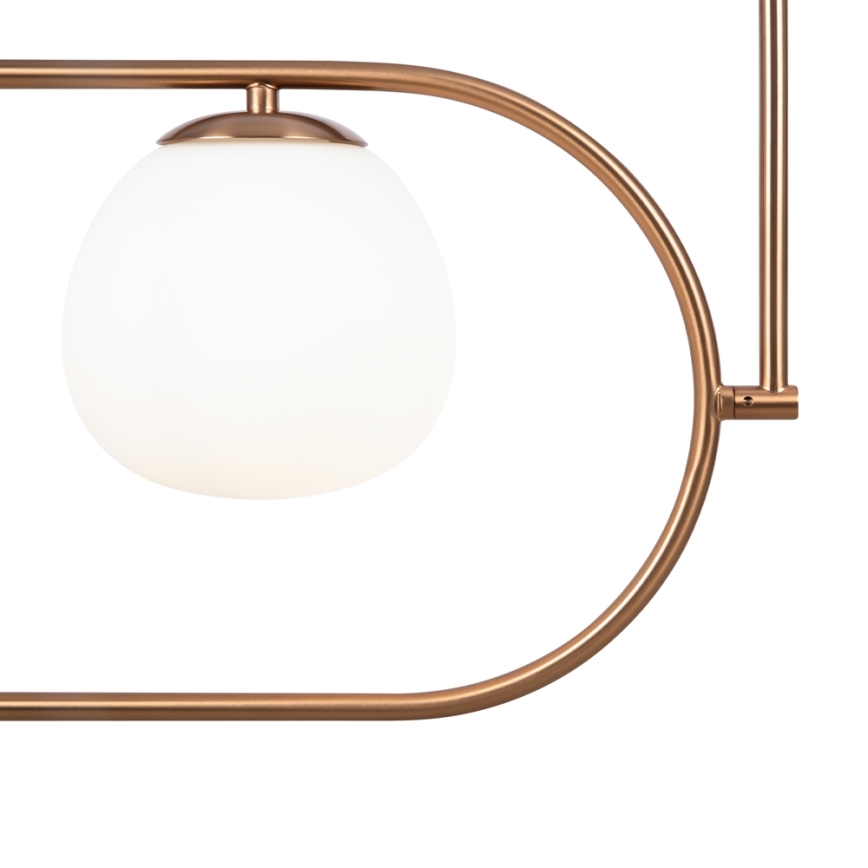 Maytoni MOD221PL-03BS - Chandelier on a pole ERICH 3xE14/40W/230V copper