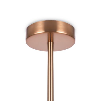 Maytoni MOD221PL-03BS - Chandelier on a pole ERICH 3xE14/40W/230V copper