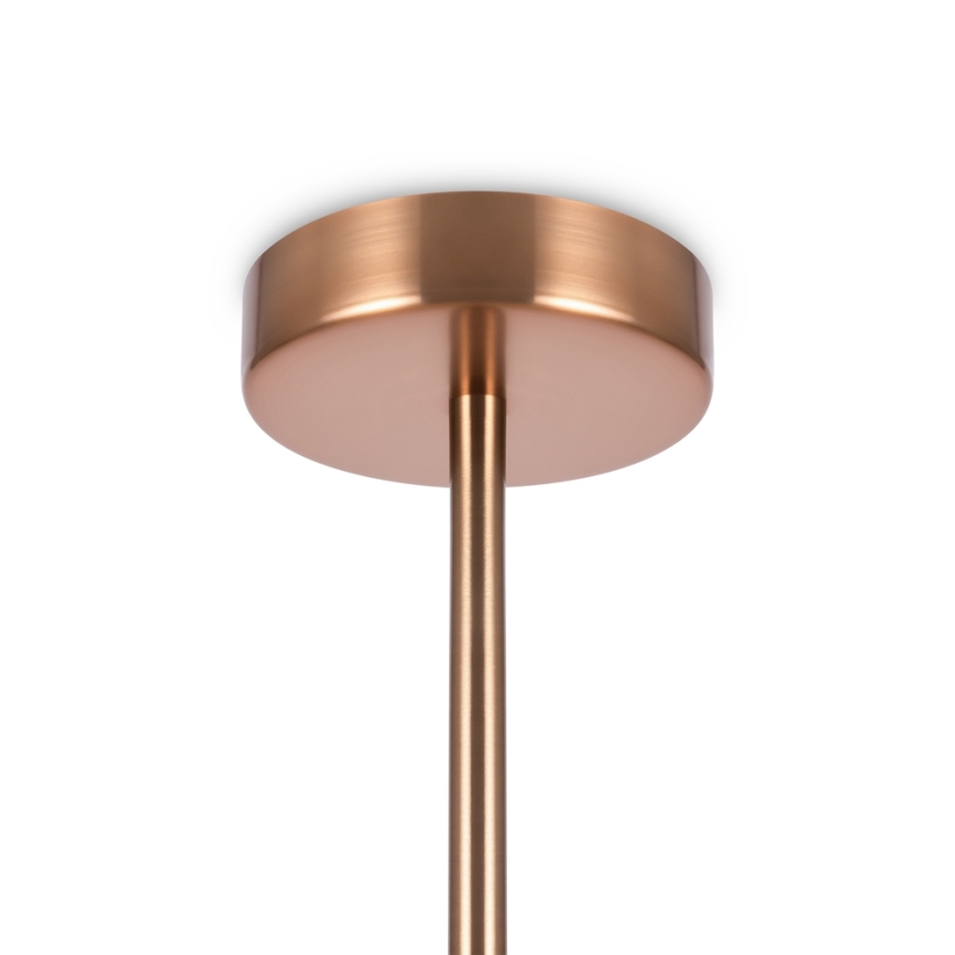 Maytoni MOD221PL-03BS - Chandelier on a pole ERICH 3xE14/40W/230V copper