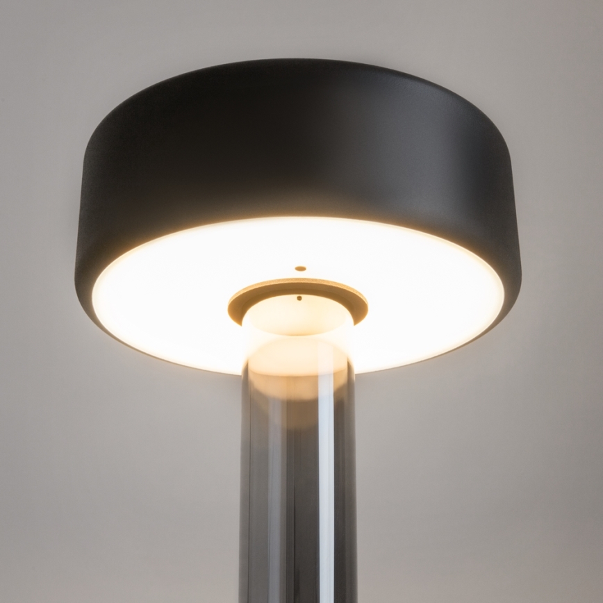 Maytoni MOD229TL-L3B3K3 - LED Dimmable rechargeable portable table lamp LED/3W/5V 2200-4000K black/grey