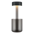 Maytoni MOD229TL-L3B3K3 - LED Dimmable rechargeable portable table lamp LED/3W/5V 2200-4000K 2000 mAh black/grey