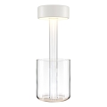 Maytoni MOD229TL-L3W3K1 - LED Dimmable rechargeable portable table lamp LED/3W/5V 2200-4000K 2000 mAh white/clear