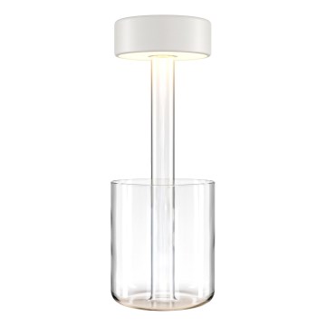 Maytoni MOD229TL-L3W3K1 - LED Dimmable rechargeable portable table lamp LED/3W/5V 2200-4000K white/clear