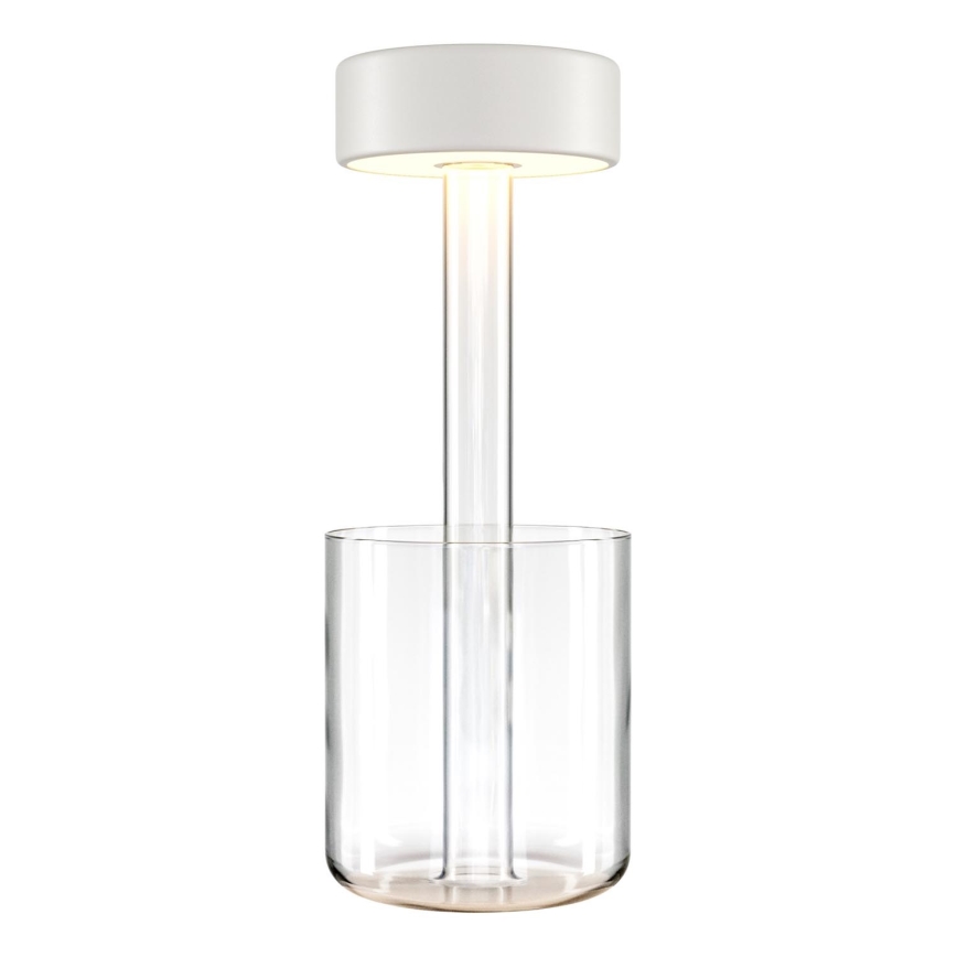 Maytoni MOD229TL-L3W3K1 - LED Dimmable rechargeable portable table lamp LED/3W/5V 2200-4000K white/clear