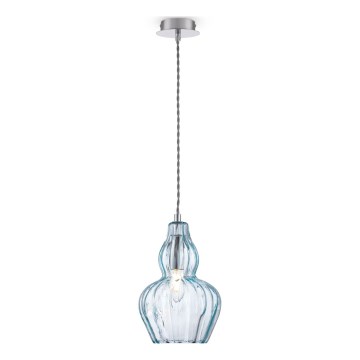 Maytoni MOD238-PL-01-BL - Chandelier on a string EUSTOMA 1xE14/40W/230V blue