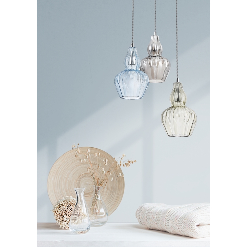 Maytoni MOD238-PL-01-TR - Chandelier on a string EUSTOMA 1xE14/40W/230V clear