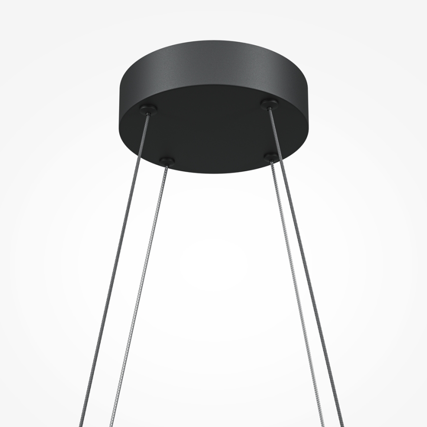 Maytoni MOD244PL-L50BK - HALO LED pendant with suspension cable LED/40W/230V, black