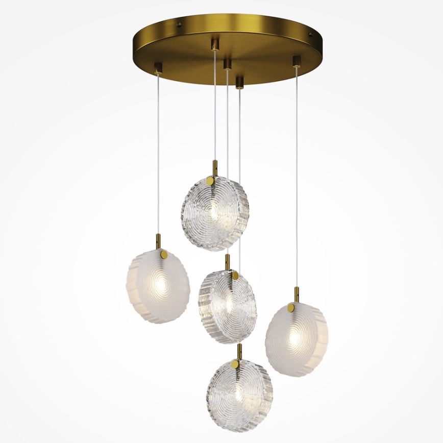 Maytoni MOD254PL-05BS - Chandelier on a string FROZEN 5xG4/28W/230V brass
