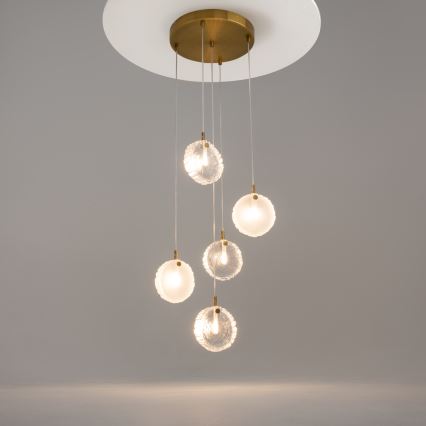 Maytoni MOD254PL-05BS - Chandelier on a string FROZEN 5xG4/28W/230V brass