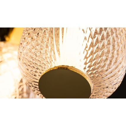 Maytoni MOD273CL-L60CH3K - LED Ceiling light DROP 4xLED/15W/230V d. 43 cm shiny chrome