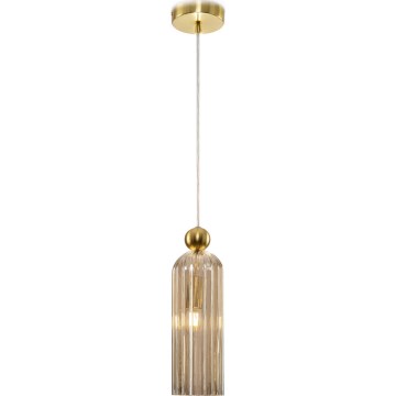 Maytoni MOD302PL-01CG - Chandelier on a string ANTIC 1xE14/40W/230V gold/beige