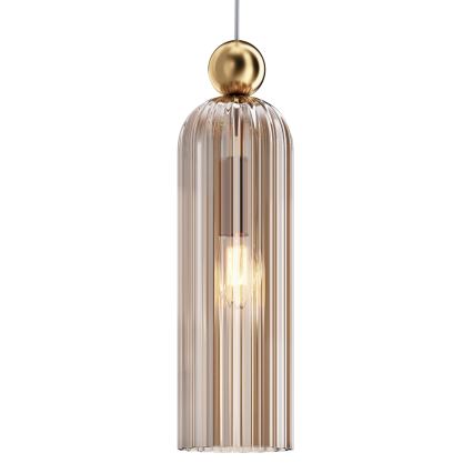 Maytoni MOD302PL-01CG - Chandelier on a string ANTIC 1xE14/40W/230V gold/beige