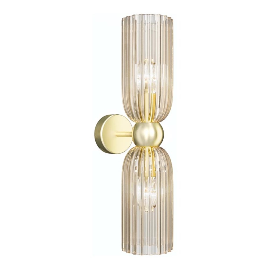 Maytoni MOD302WL-02CG - Wall light ANTIC 2xE14/40W/230V gold/beige