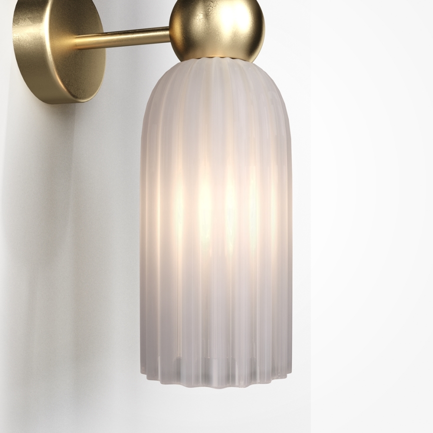 Maytoni MOD302WL-02W - Wall light ANTIC 2xE14/40W/230V gold/white