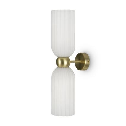 Maytoni MOD302WL-02W - Wall light ANTIC 2xE14/40W/230V gold/white