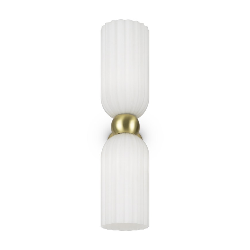 Maytoni MOD302WL-02W - Wall light ANTIC 2xE14/40W/230V gold/white