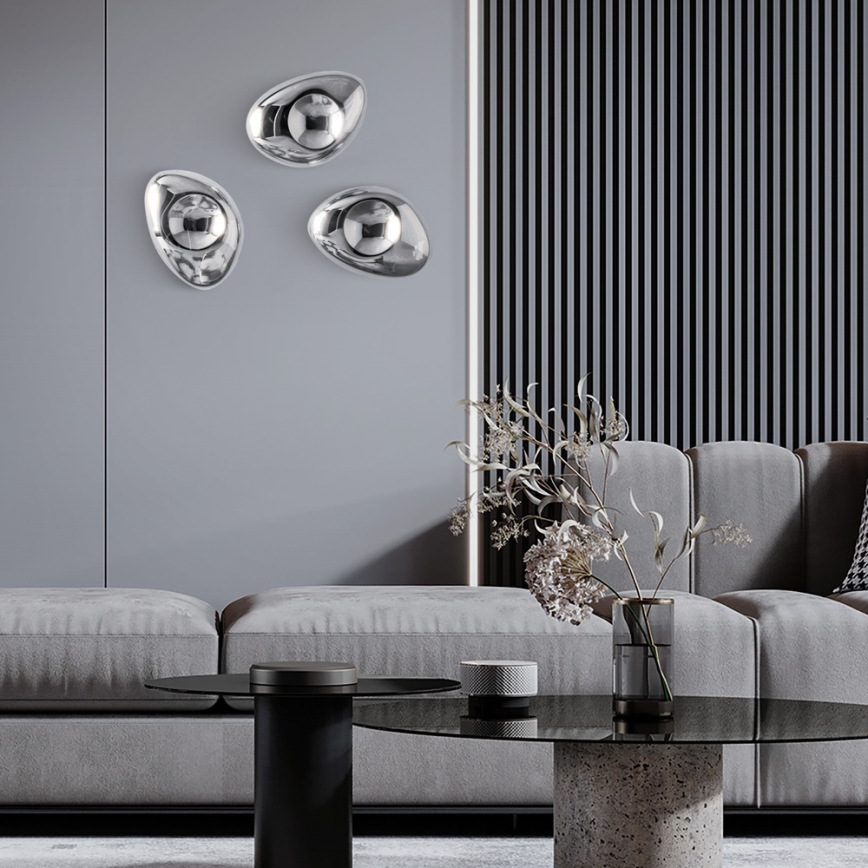 Maytoni MOD306WL-01CH - Wall light MABELL 1xE14/40W/230V shiny chrome