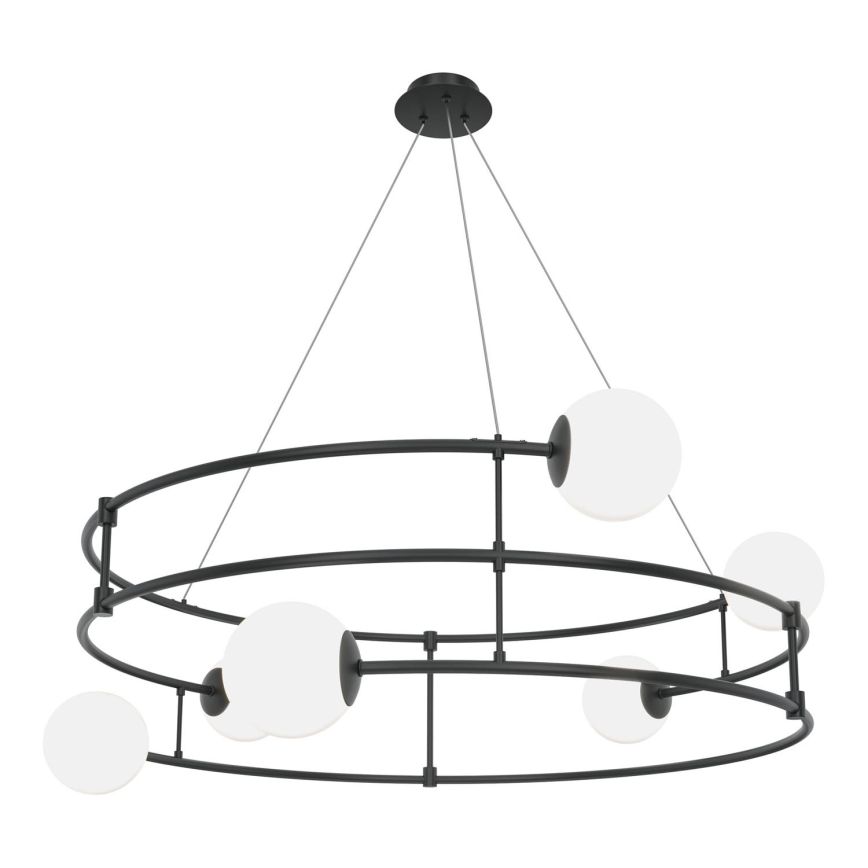 Maytoni MOD317PL-06B - Chandelier on a string BALANCE 6xG9/40W/230V black