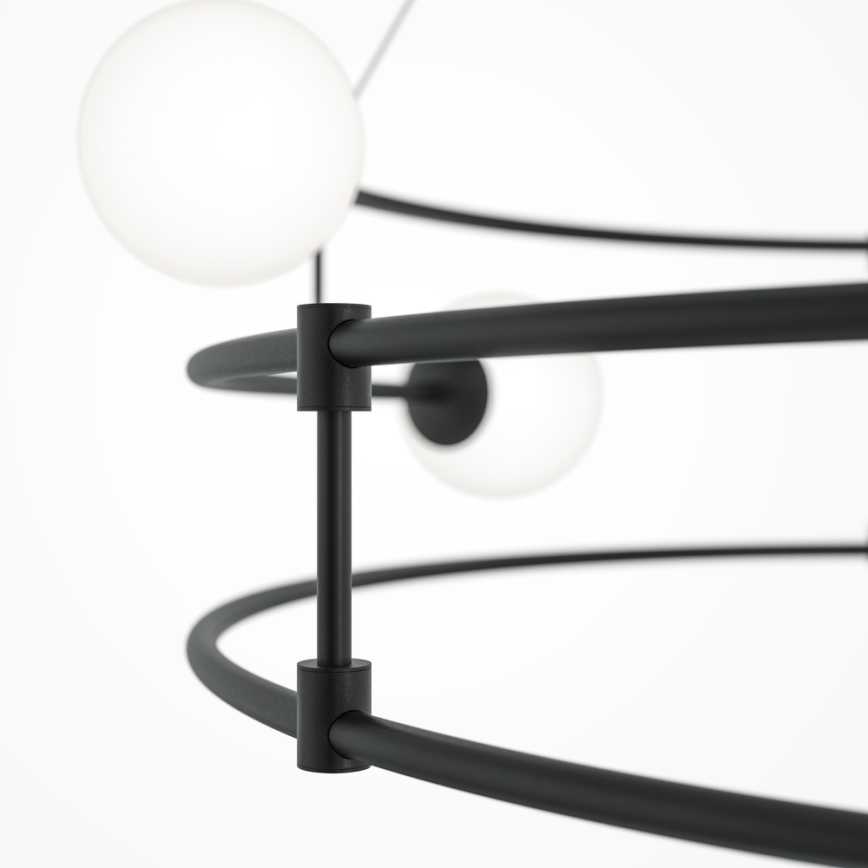 Maytoni MOD317PL-06B - Chandelier on a string BALANCE 6xG9/40W/230V black