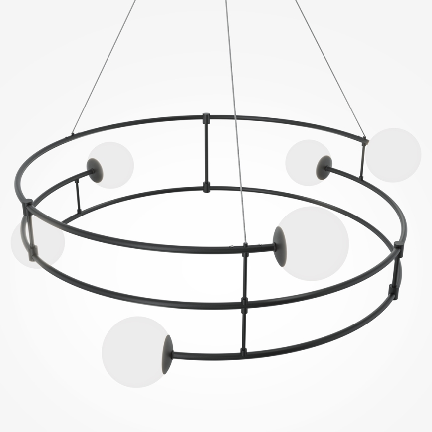 Maytoni MOD317PL-06B - Chandelier on a string BALANCE 6xG9/40W/230V black