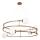Maytoni MOD317PL-06G - Chandelier on a string BALANCE 6xG9/40W/230V copper