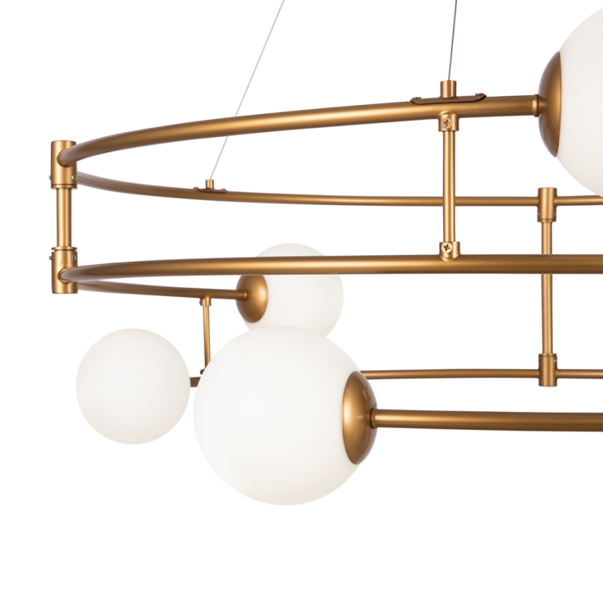 Maytoni MOD317PL-06G - Chandelier on a string BALANCE 6xG9/40W/230V copper