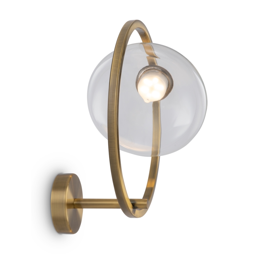 Maytoni MOD327WL-L5BS3K1 - LED Wall light LUNARE LED/5W/230V brass