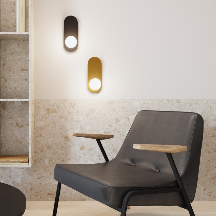 Maytoni MOD419WL-01B - Wall light BAO 1xG9/28W/230V black
