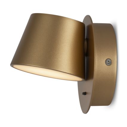 Maytoni MOD421WL-L6BS3K - LED Wall light PIXEL LED/7W/230V 3000K gold