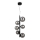 Maytoni MOD545PL-06B - Chandelier on a string DALLAS 6xG9/28W/230V black