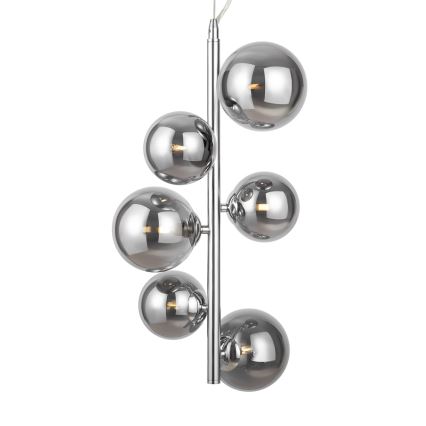 Maytoni MOD545PL-06CH - Chandelier on a string DALLAS 6xG9/28W/230V shiny chrome