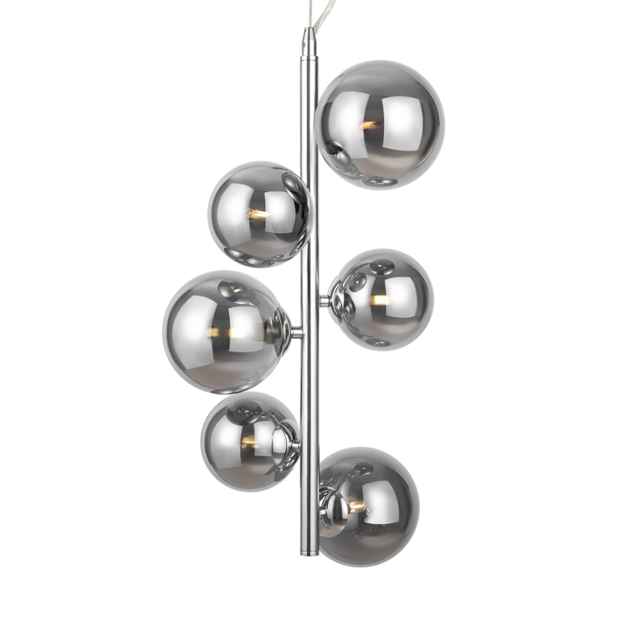 Maytoni MOD545PL-06CH - Chandelier on a string DALLAS 6xG9/28W/230V shiny chrome