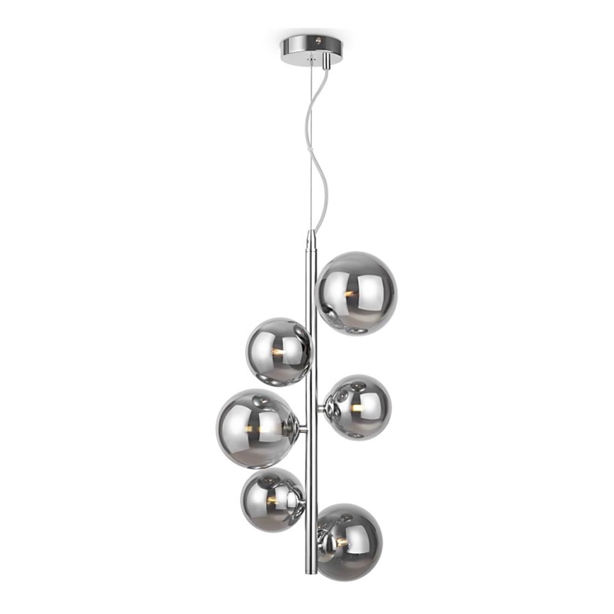 Maytoni MOD545PL-06CH - Chandelier on a string DALLAS 6xG9/28W/230V shiny chrome