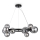 Maytoni MOD545PL-11B - Chandelier on a string DALLAS 11xG9/28W/230V black