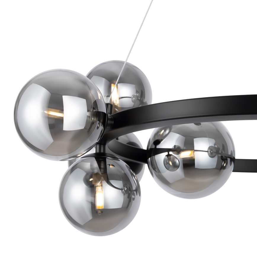 Maytoni MOD545PL-11B - Chandelier on a string DALLAS 11xG9/28W/230V black