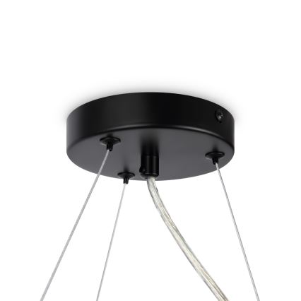 Maytoni MOD545PL-11B - Chandelier on a string DALLAS 11xG9/28W/230V black