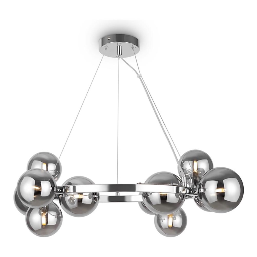 Maytoni MOD545PL-11CH - Chandelier on a string DALLAS 11xG9/28W/230V chrome